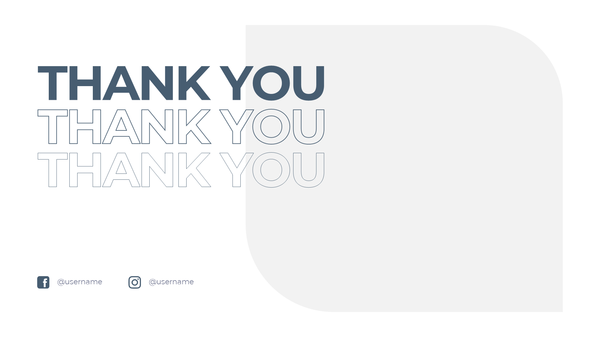 Thank You slide 3